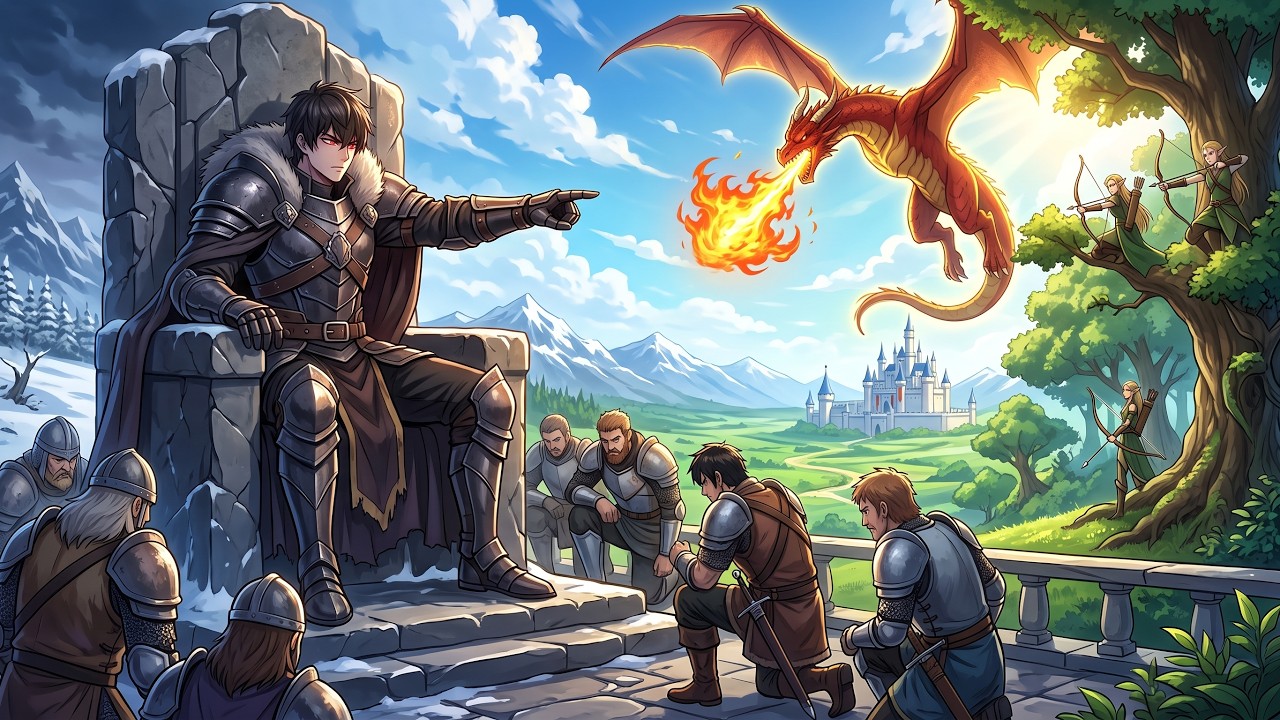 He Reincarnated Into A World Of Elves, Dragons And Knights... Then Became A Ruthless Frontier Lord
