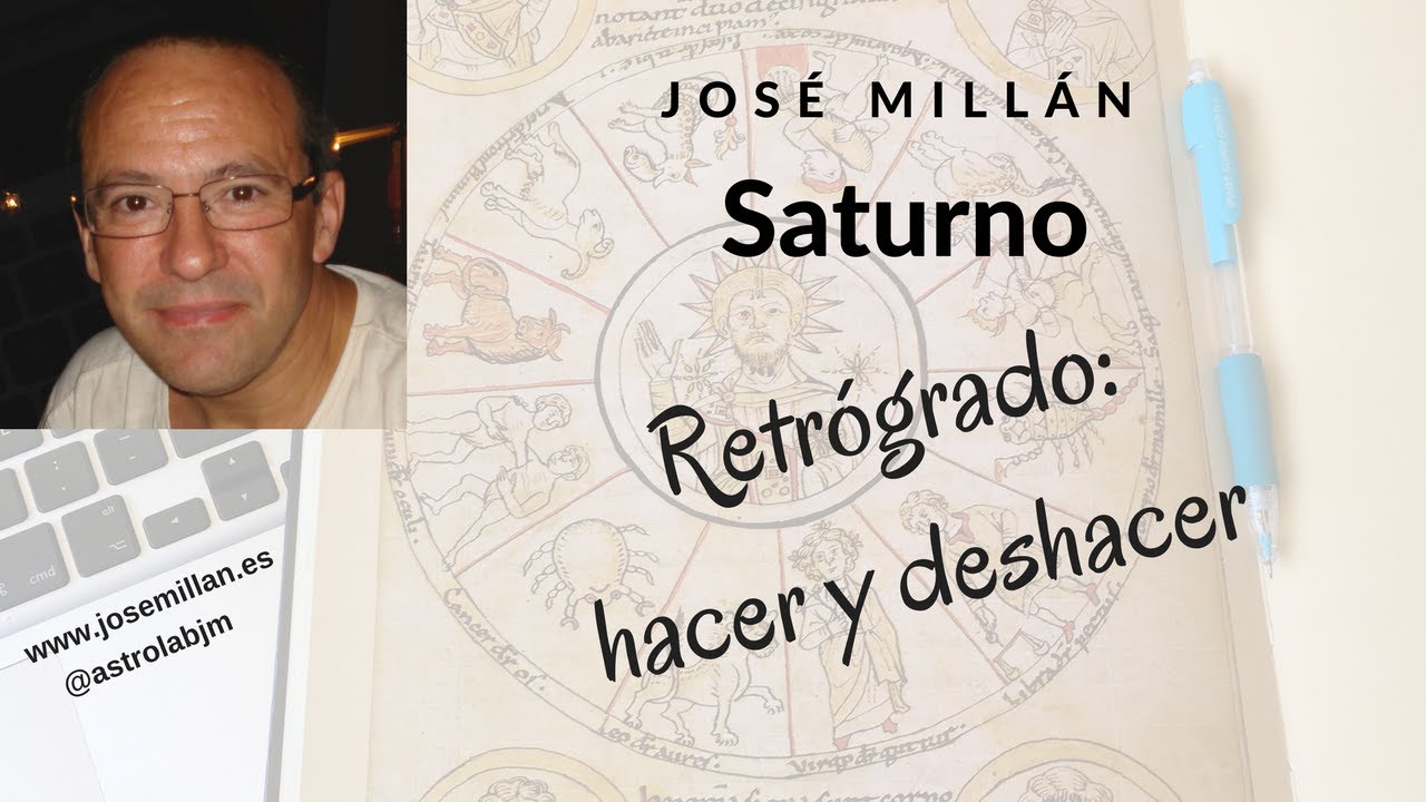 Saturno retrógrado. Hacer y deshacer.