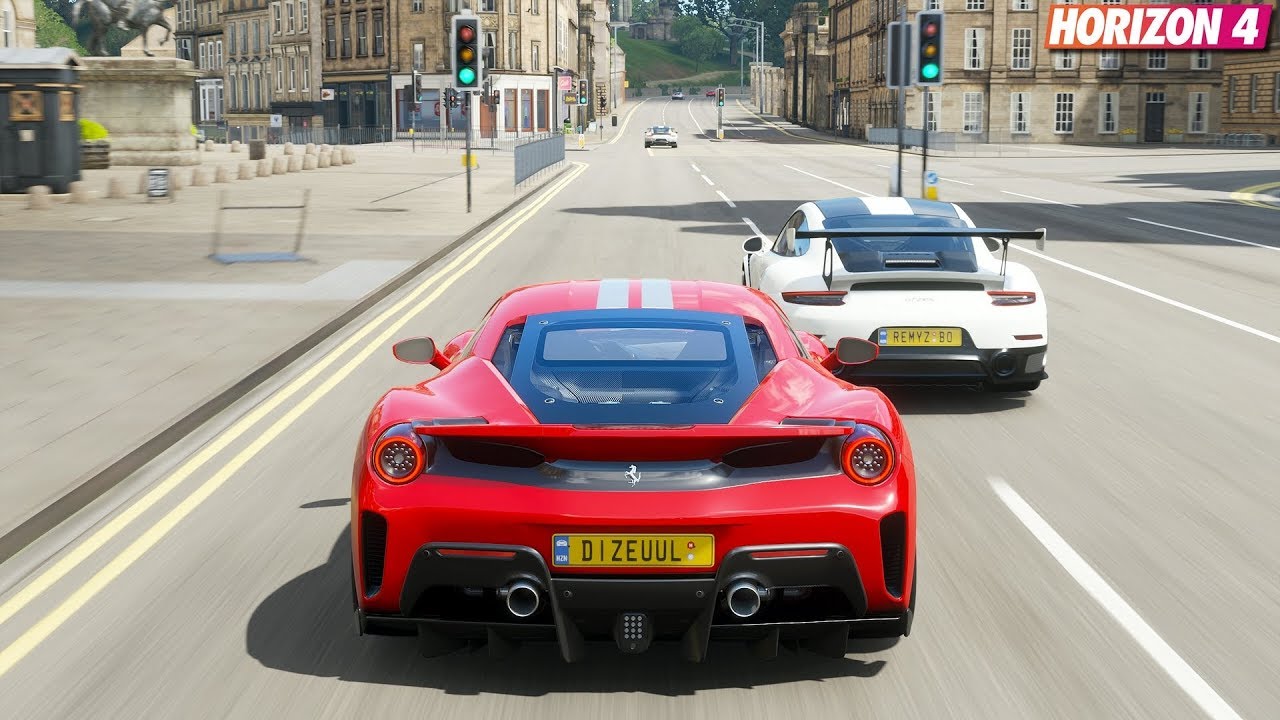 Forza Horizon 4 - Ferrari 488 Pista | Goliath Race Gameplay