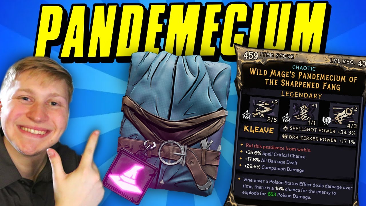 (PANDEMECIUM) Legendary Armor Guide | Tiny Tina's Wonderlands (Build)