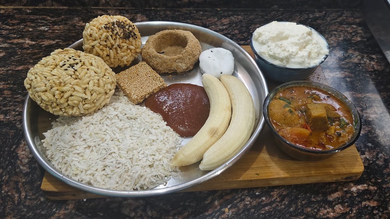 Makar Sankranti special thali