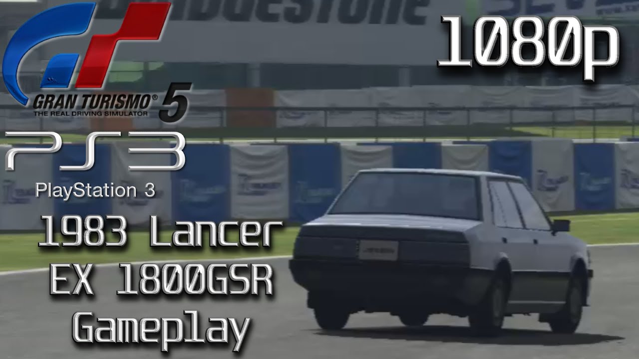 Gran Turismo 5 (PS3) [1080p] | 1983 Mitsubishi Lancer EX 1800GSR IC Turbo Gameplay