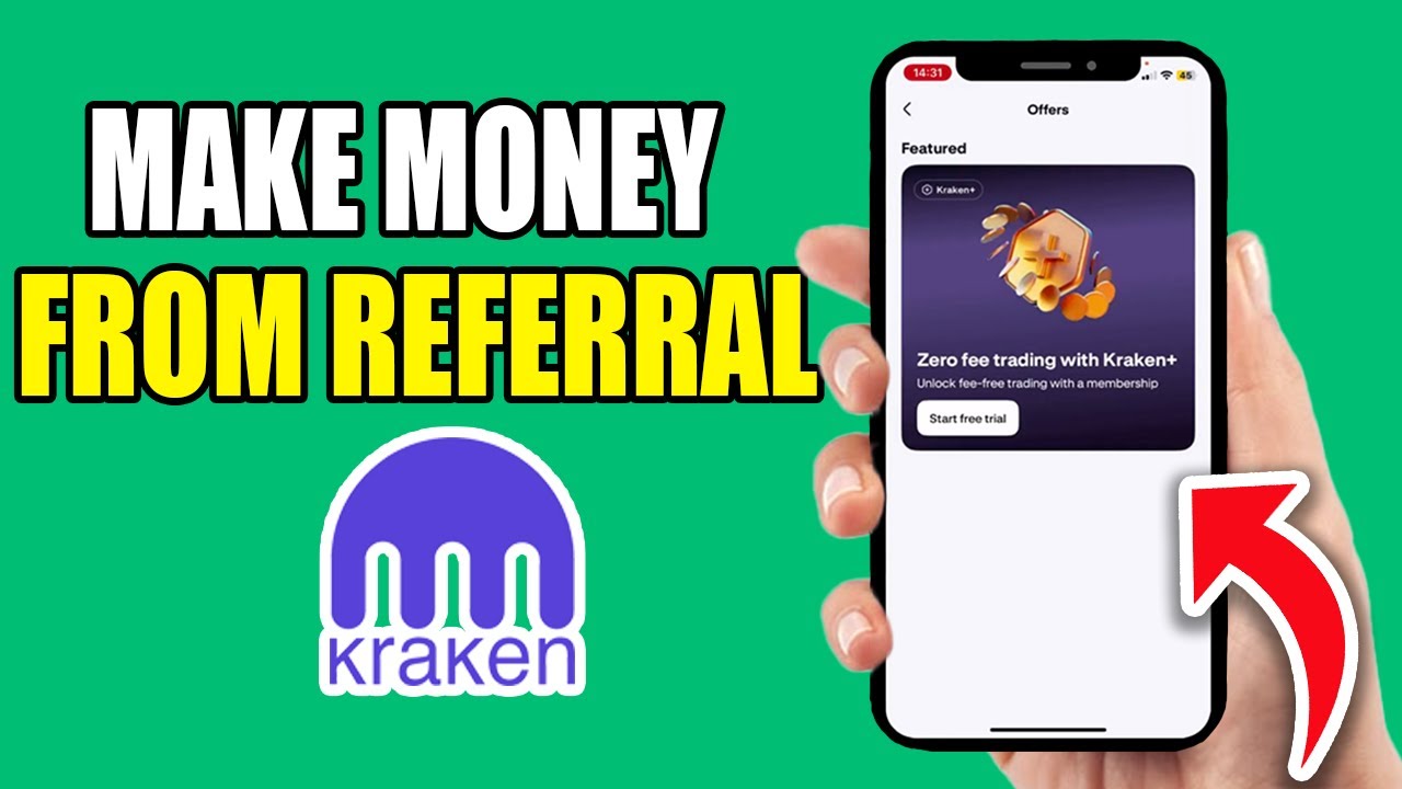 How To Make Money with Kraken Referral Program - New Method