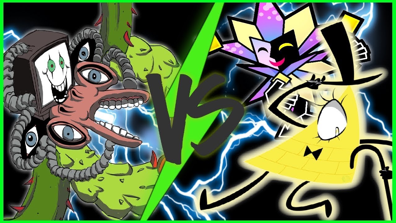 Omega Flowey vs Bill and Dimentio