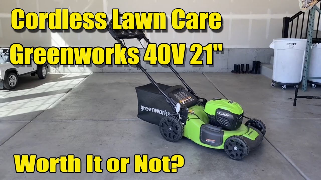 Greenworks 40V 21