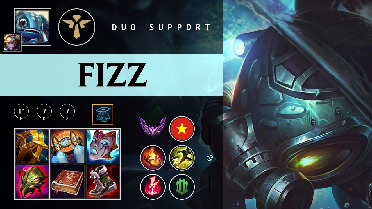 Fizz Support vs Poppy - VN Master Patch 26.03