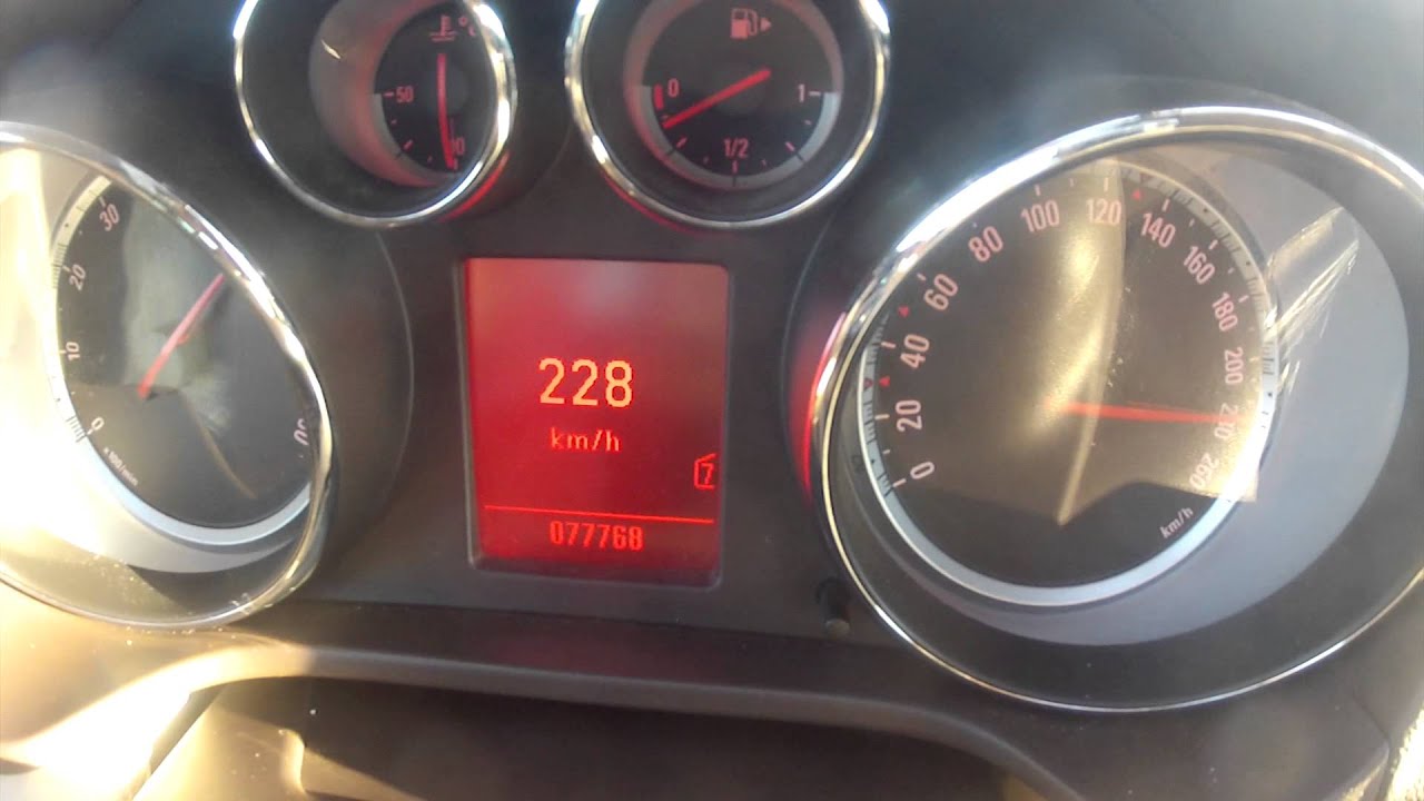 Opel Insignia 2.8 V6 Turbo 4x4 0-100 100-200 Topspeed Exhaust sound