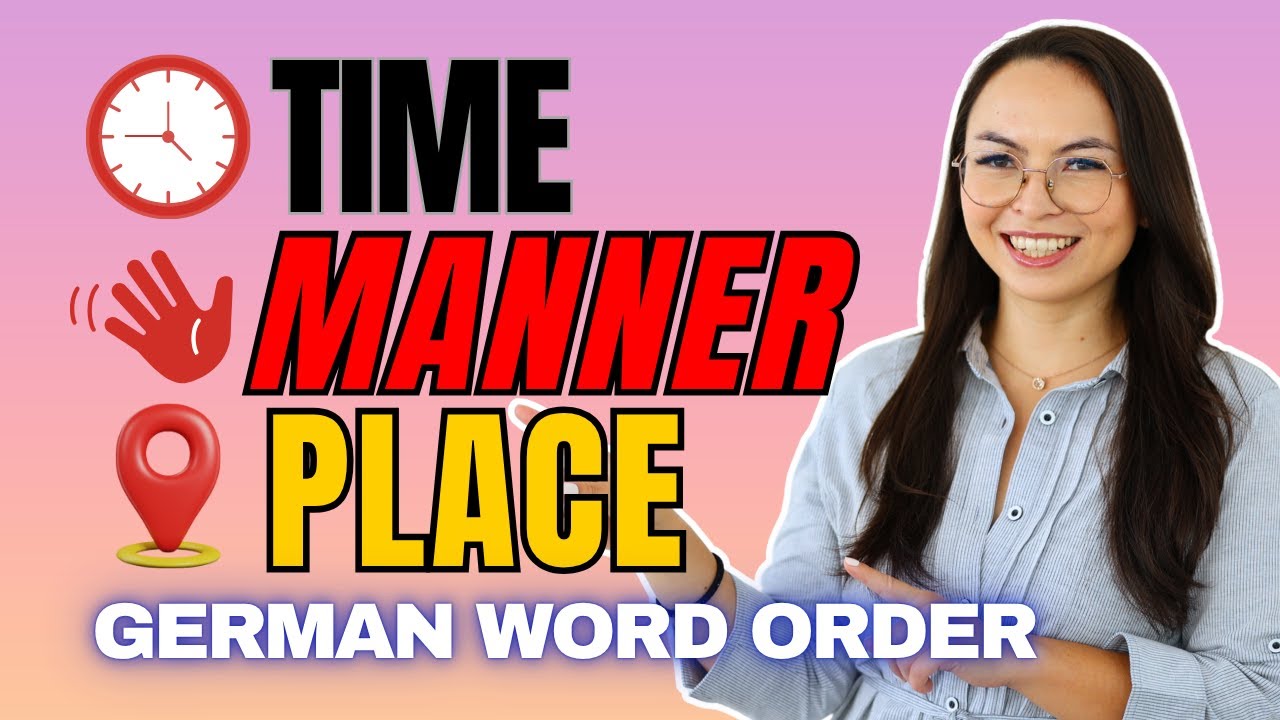 German Word Order Made Simple! | Easy lesson for beginners