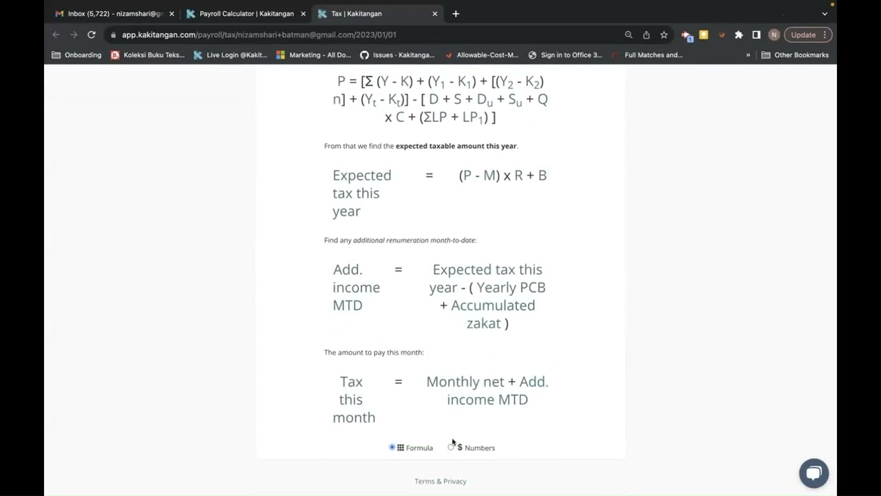 Kakitangan.com Payroll Module - Settings & Features