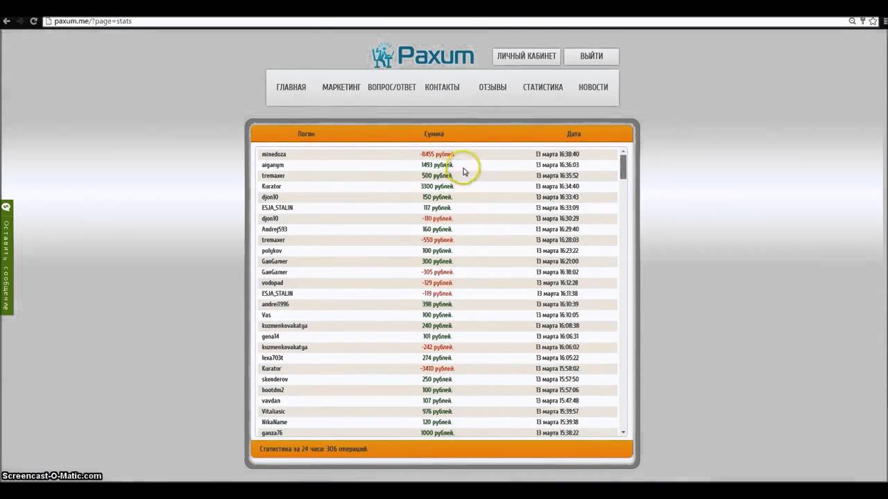 PAXUM ME  РЕАЛЬНАЯ ВЫПЛАТА