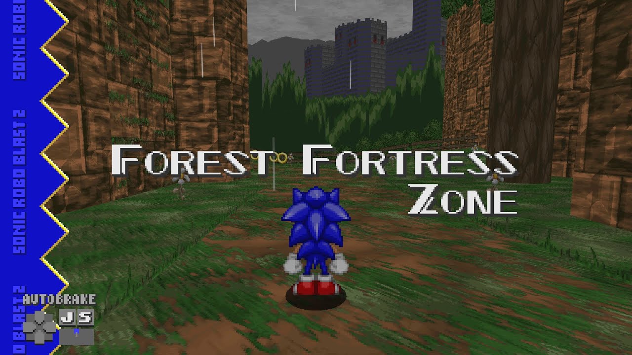 SRB2 2.2.9: Forest Fortress Zone in 50.40 w/ Sonic