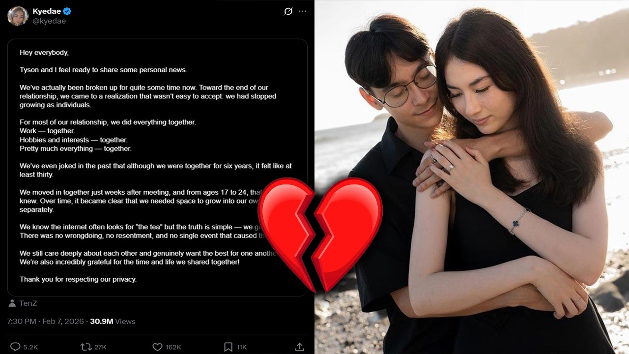 So… TenZ and Kyedae Really Did Break Up