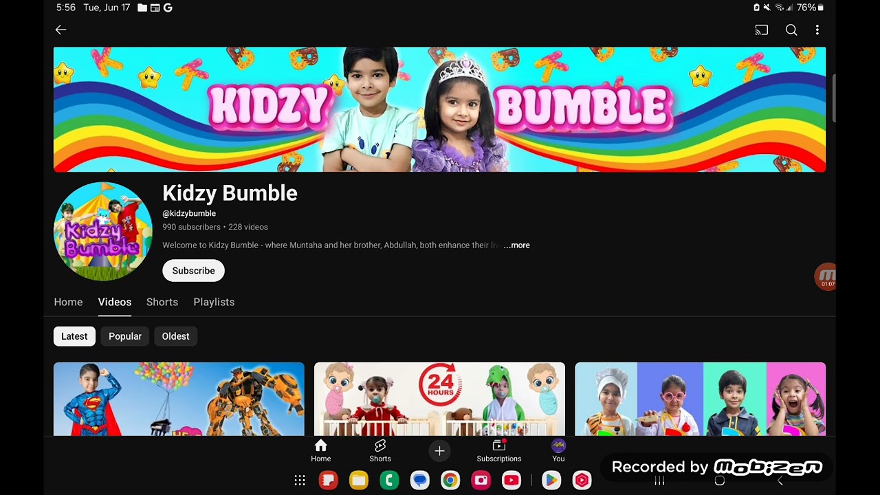 Kidzy Bumble Rant