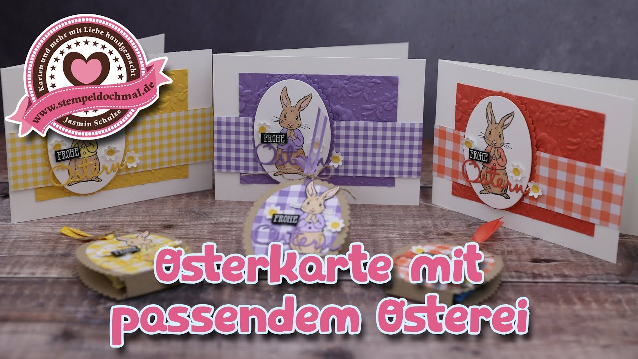 Tutorial: Osterkarte mit passendem Osterei - Kreativ mit Stampin' Up!