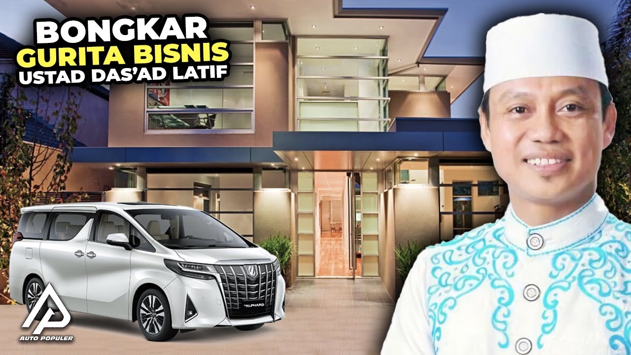 SUMBER KEKAYAANYA TERNYATA DARI SINI! Begini Koleksi Mobil dan Rumah Ustad Das’ad latif