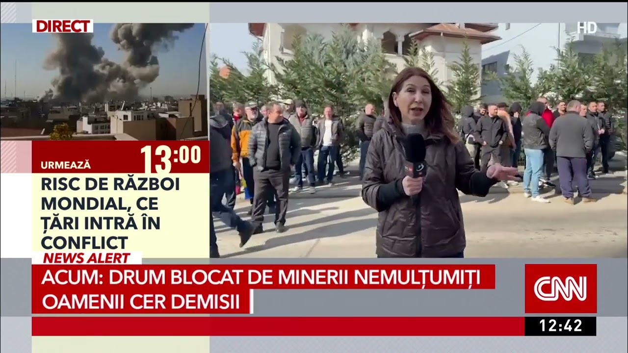 Protest la Complexul Energetic Oltenia. Mai mulți angajați vor rămâne fără slujbe
