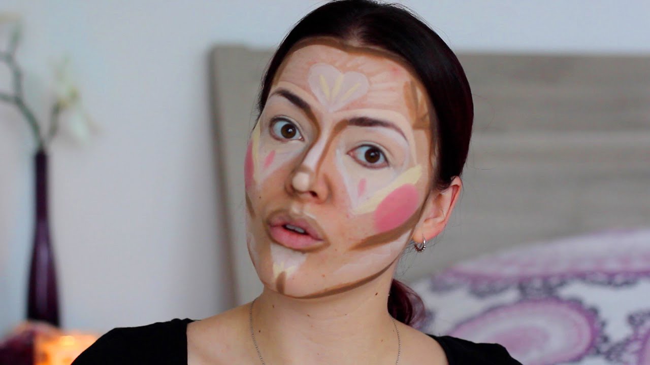 Clown contouring tutorial | Beautygloss