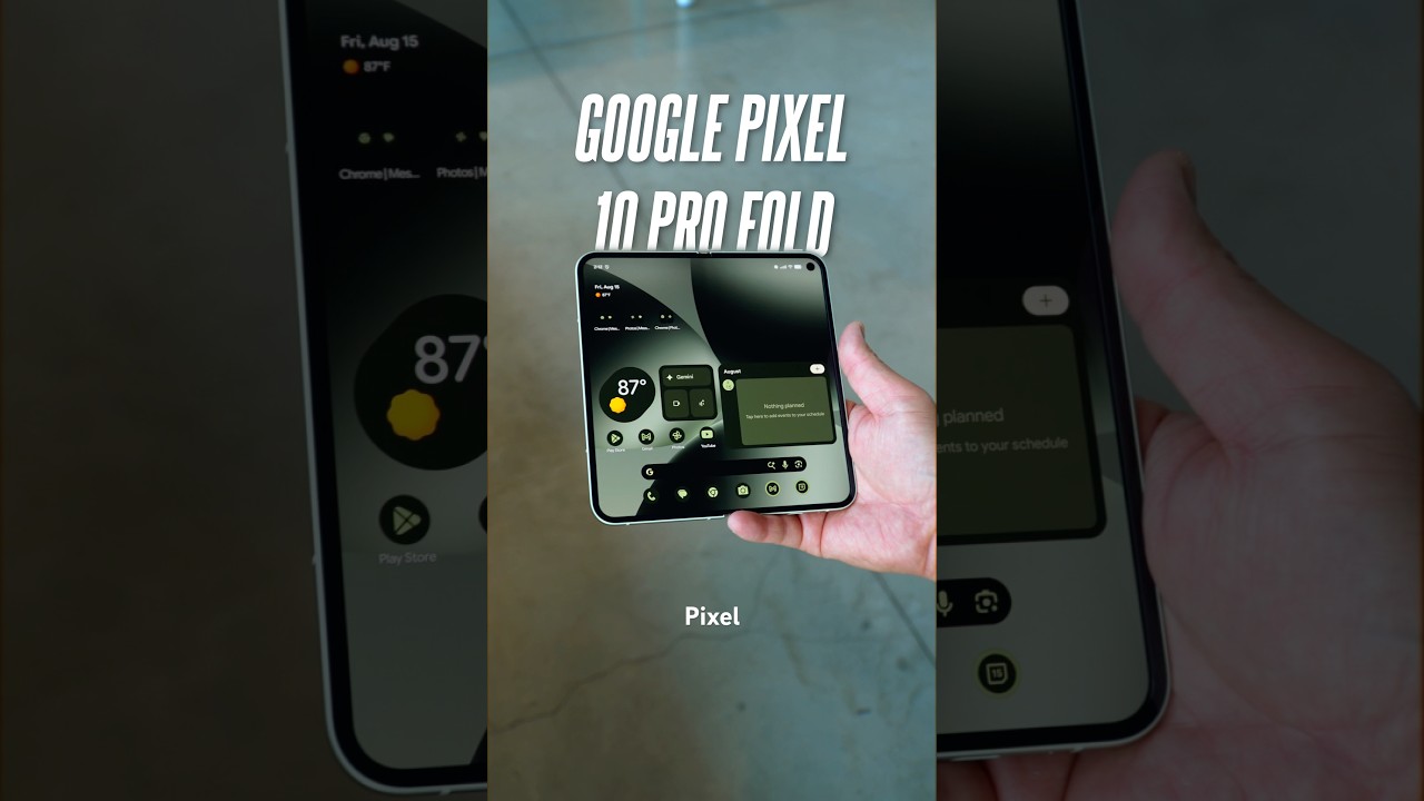 Google Pixel 10 Pro Fold Hands On: Better than Samsung?