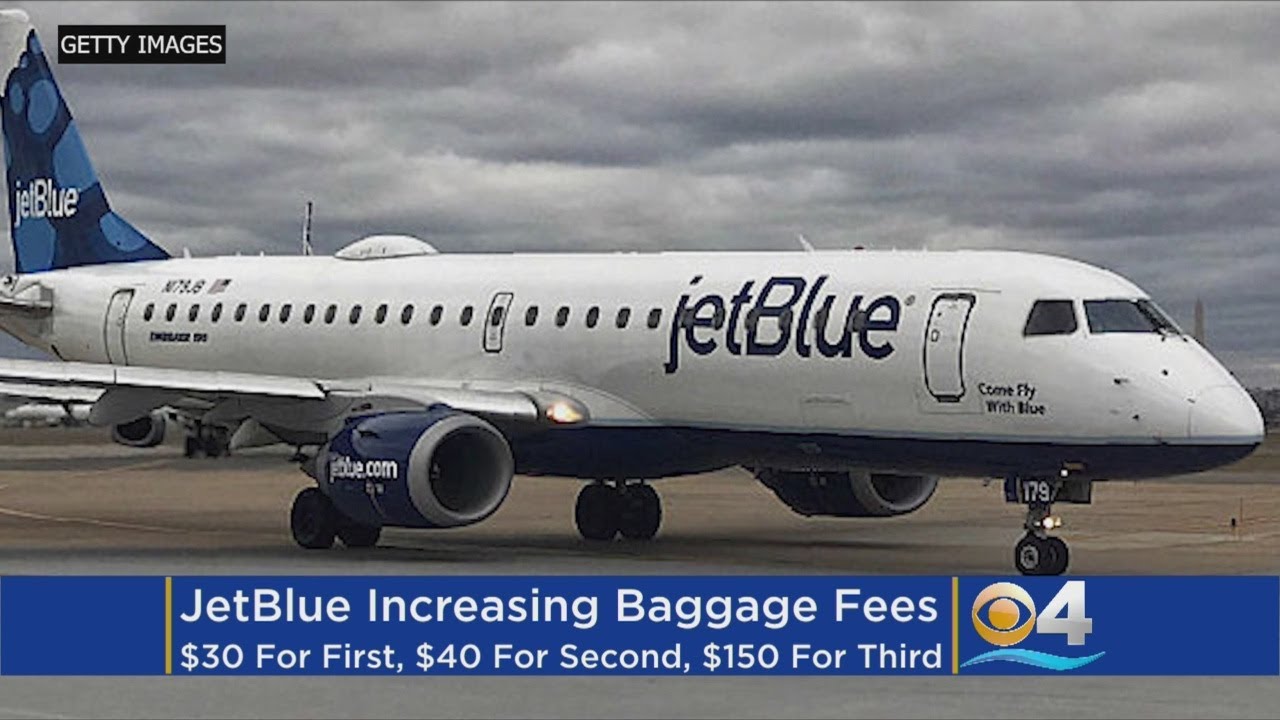 JetBlue Raises Checked Bag Fees