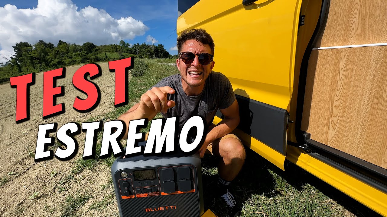 Collegare FACILMENTE una Power Station in un CAMPER VAN | BLUETTI AC200PL