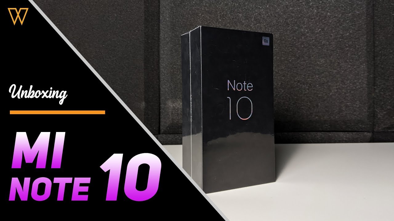 Unboxing Mi Note 10