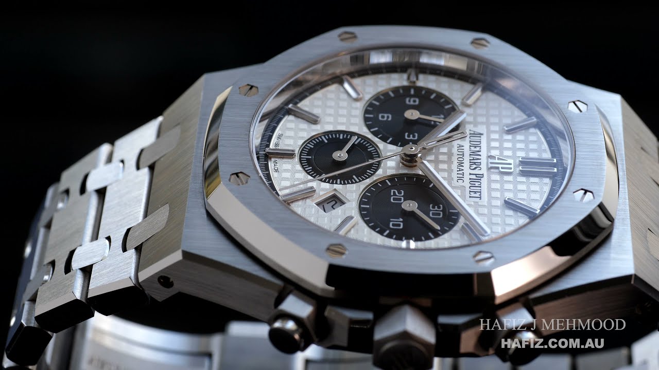 [4K] Обзор AP Royal Oak Chrono PANDA, 26331ST. Лучшая ли это модель Panda? | Хафиз Дж. Мехмуд
