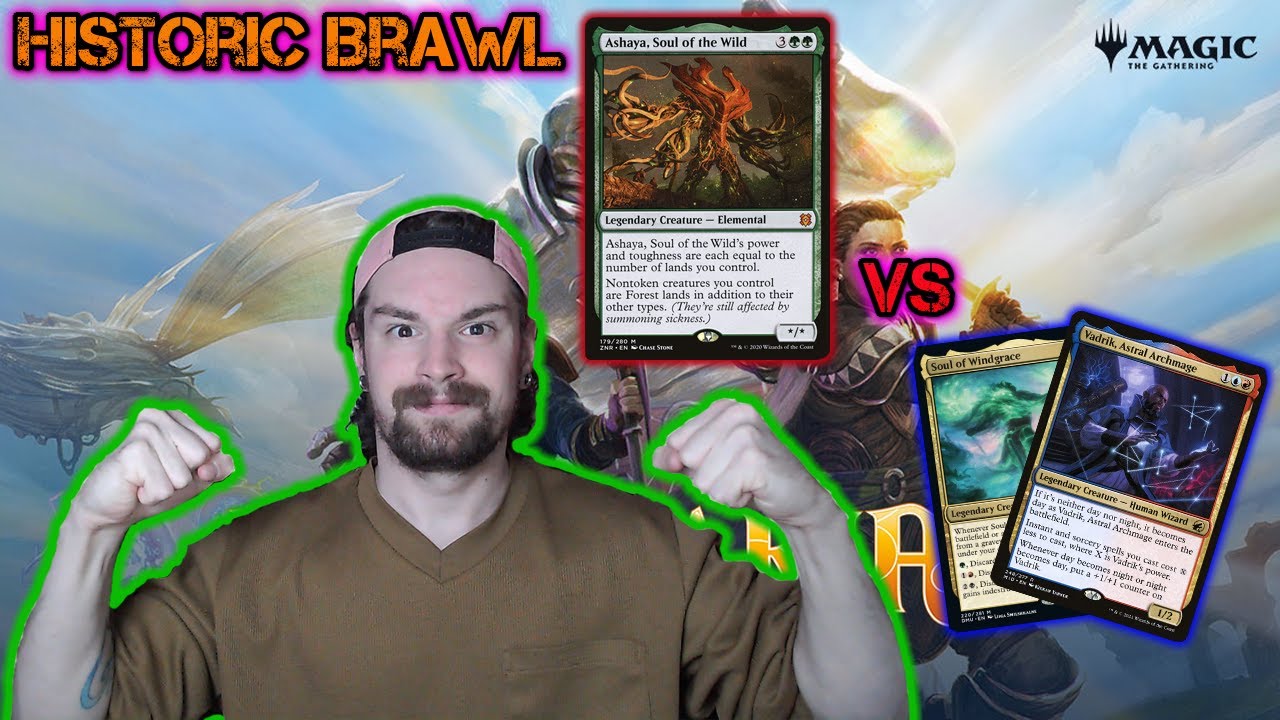 ASHAYA DOMINATES - Magic the Gathering Arena Historic Brawl Ashaya Landfall