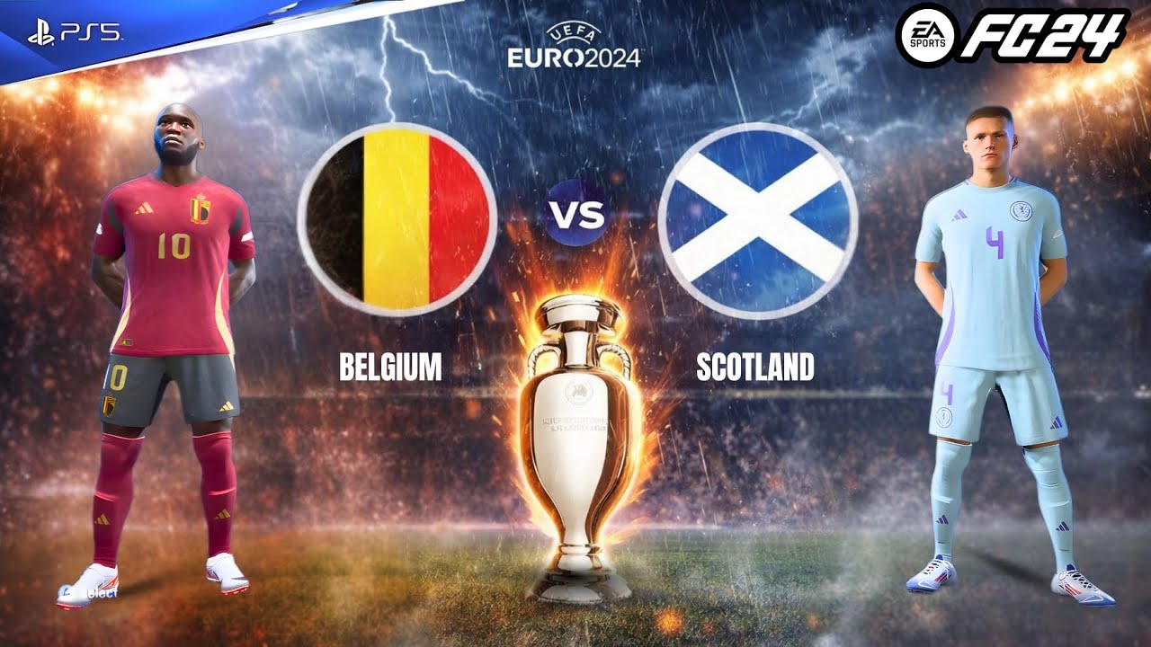 Belgium vs Scotland 2-0 | Tielemans & Lukaku Shine | EURO 2024 Group Stage Full Match 