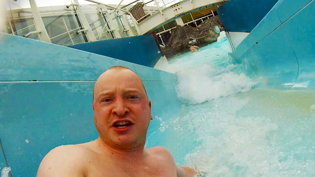GoPro on Water Rapids and Slides!