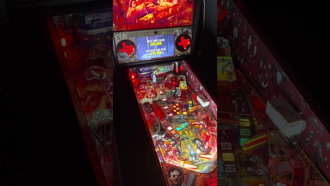 Texas chainsaw massacre pinball