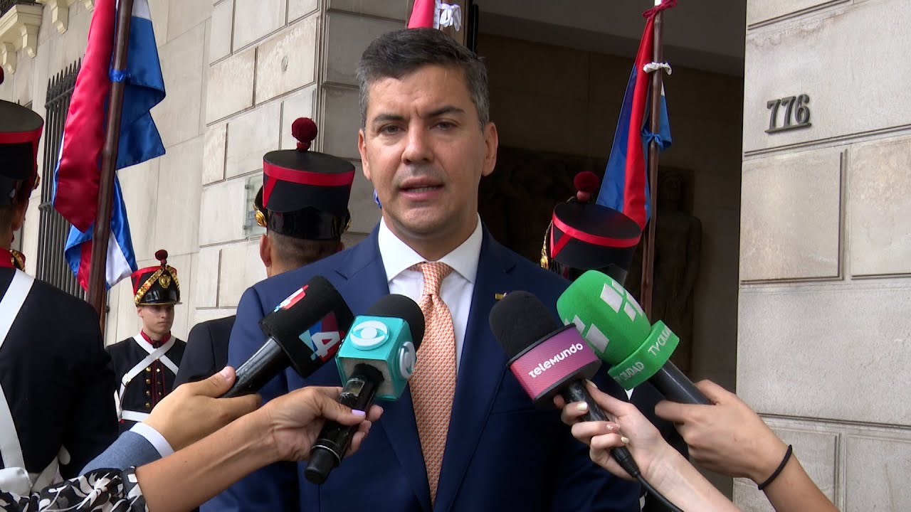 Declaraciones del presidente de Paraguay, Santiago Peña