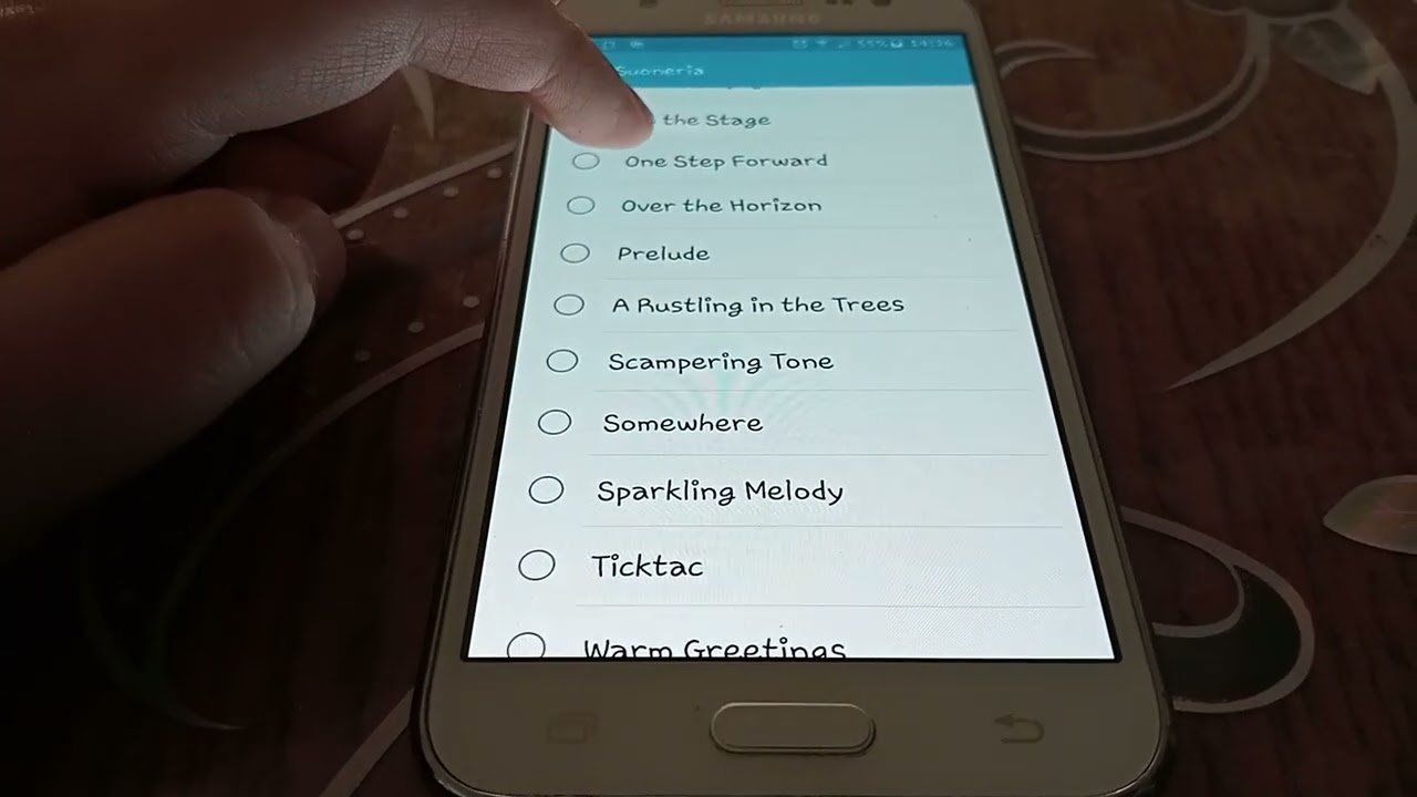 Samsung Galaxy J5 2015 - Ringtones and notification tones