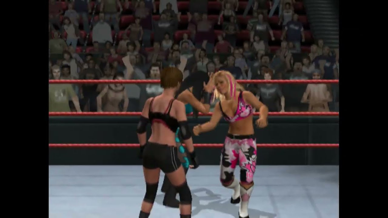 Triple Threat Divas Championship | WWE Smackdown VS Raw 2011