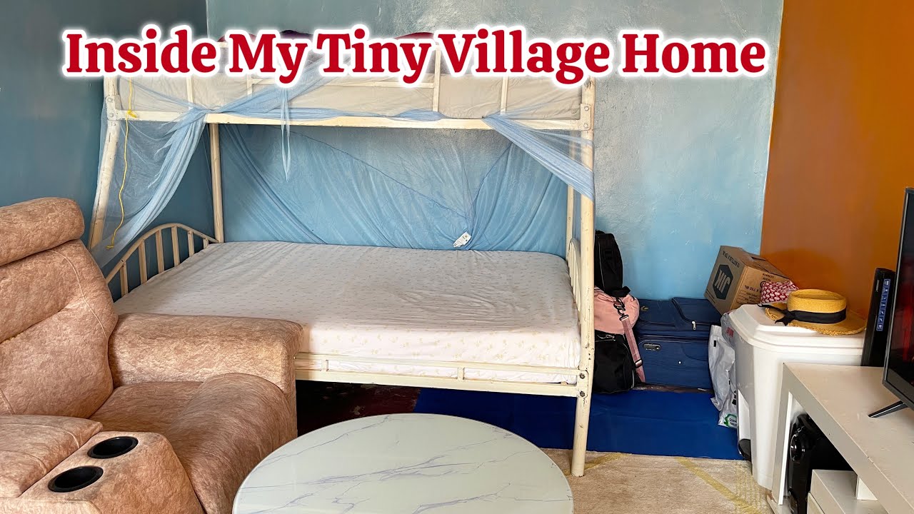 Inside My Single Room House in the Village | Minimal Living Single |Single Room tour@priscahsagati1