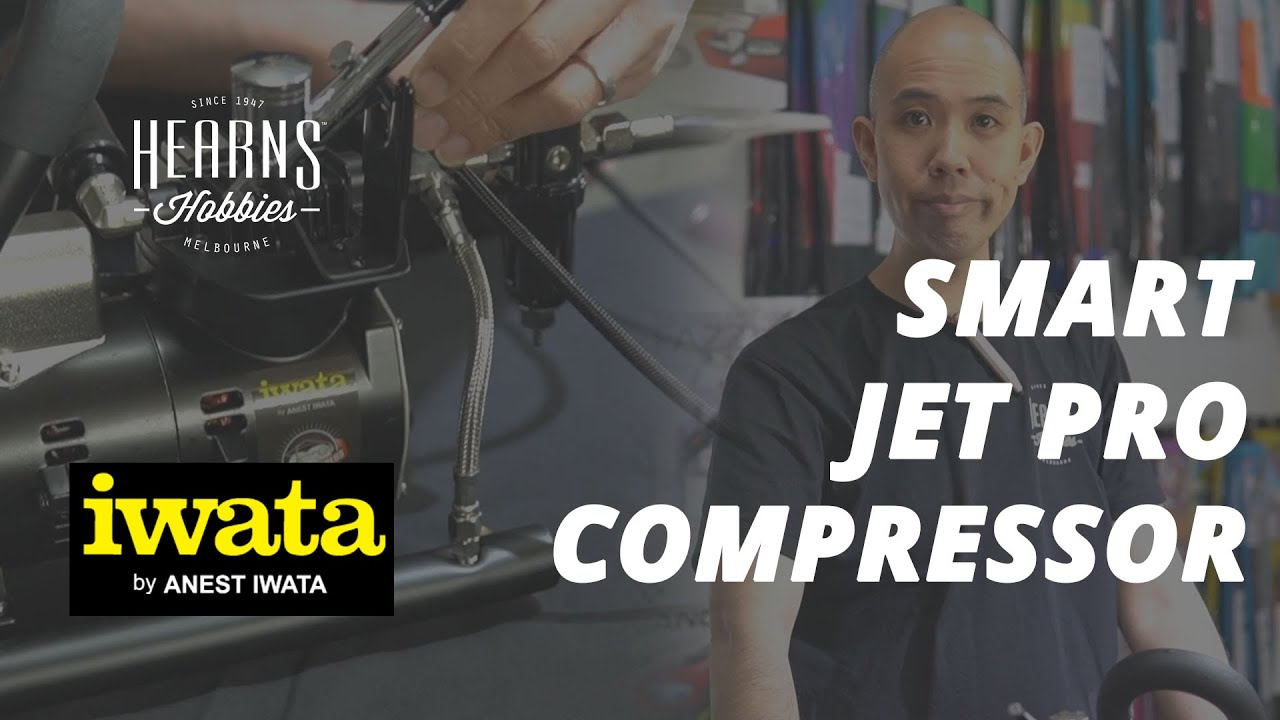 IWATA SMART JET PRO COMPRESSOR HANDLE TANK | Unboxing