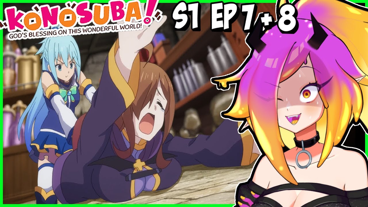 WHY ARE THEY LIKE THIS?! - Konosuba Season 1 Episode 7 + 8 Reaction