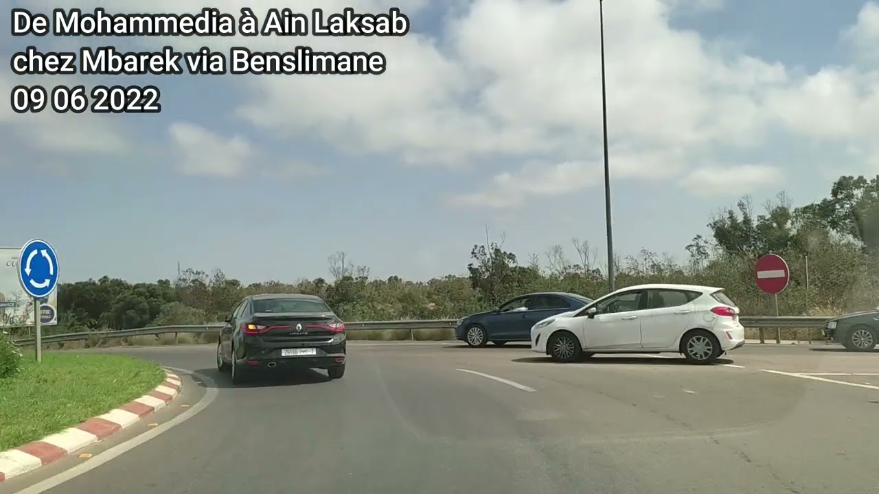 De Mohammedia à Ain Laksab chez Mbarek via Benslimane 09 06 2022