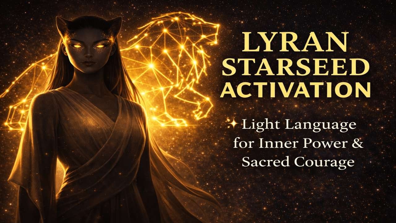 Lyran Starseed Activation ✨ Light Language for Inner Power & Sacred Courage