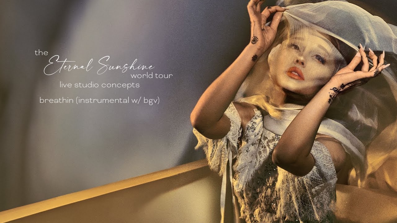 ariana grande - breathin (instrumental w/ bgv) (live studio concept)
