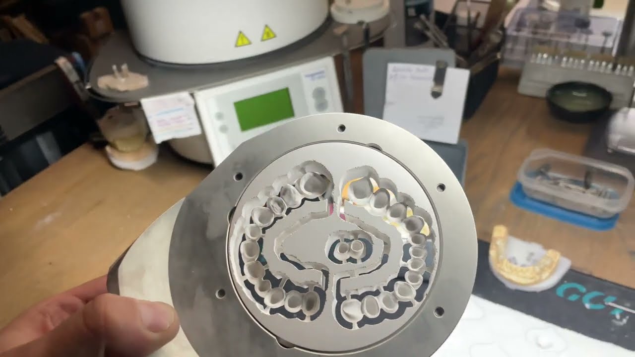 Imes Icore 350i Pro, zirconia milling