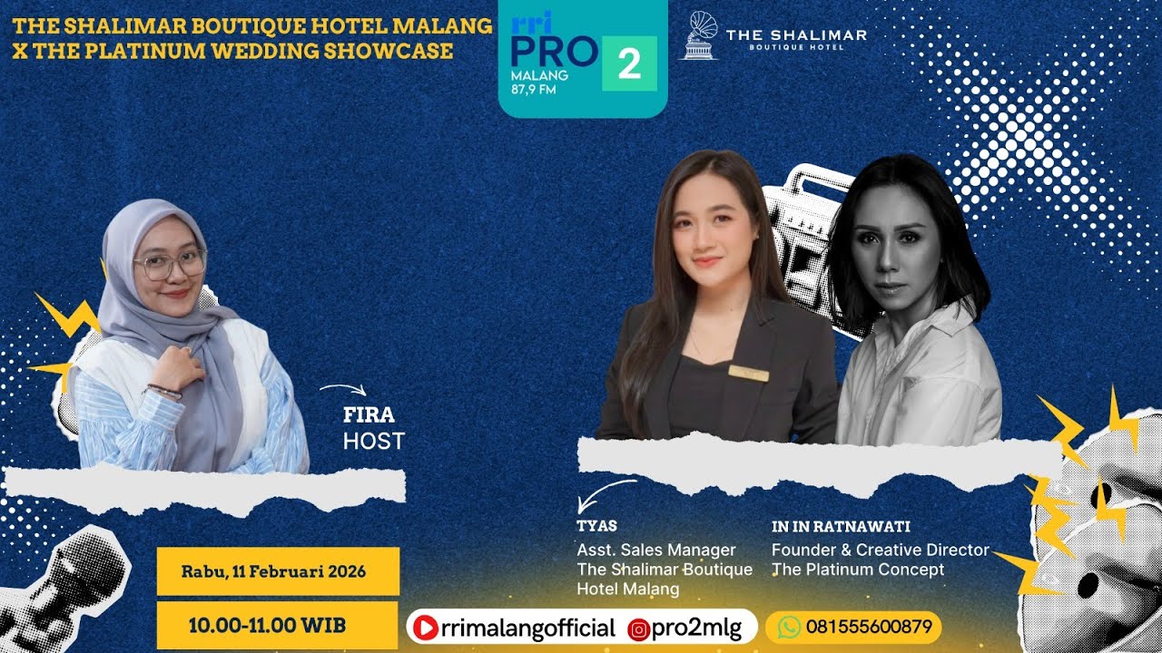 Dialog Interaktif - The Shalimar Boutique Hotel Malang X The Platinum Wedding Showcase