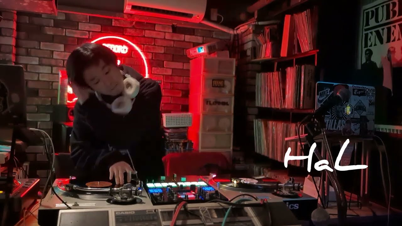 VINYL ONLY / 90s HIPHOP LIVE MIX by HaL / FAKIN JAX vol.03 at RECORDBAR JBC,TOKYO,JINBOCHO / 2025.01