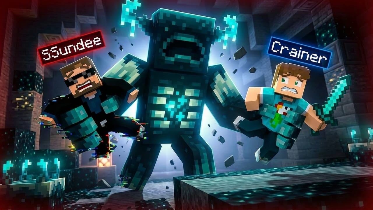 We Fought The IMPOSSIBLE WARDEN in Minecraft!