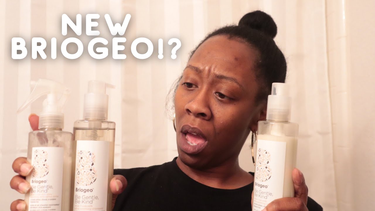 *NEW* BRIOGEO BE GENTLE BE KIND WITH ALOE AND OAT MILK| CLEAN, VEGAN NATURAL  HAIR CARE