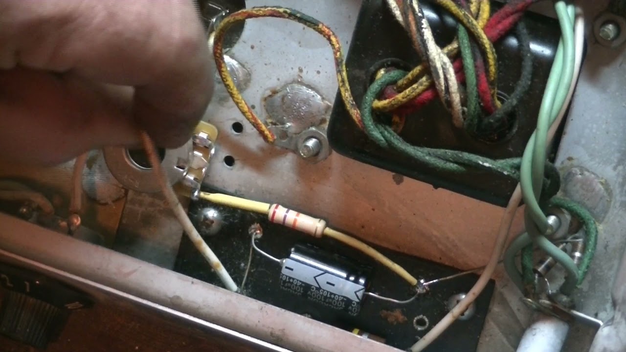 1979 fender princeton reverb modification from fixed bias to adjustable bias