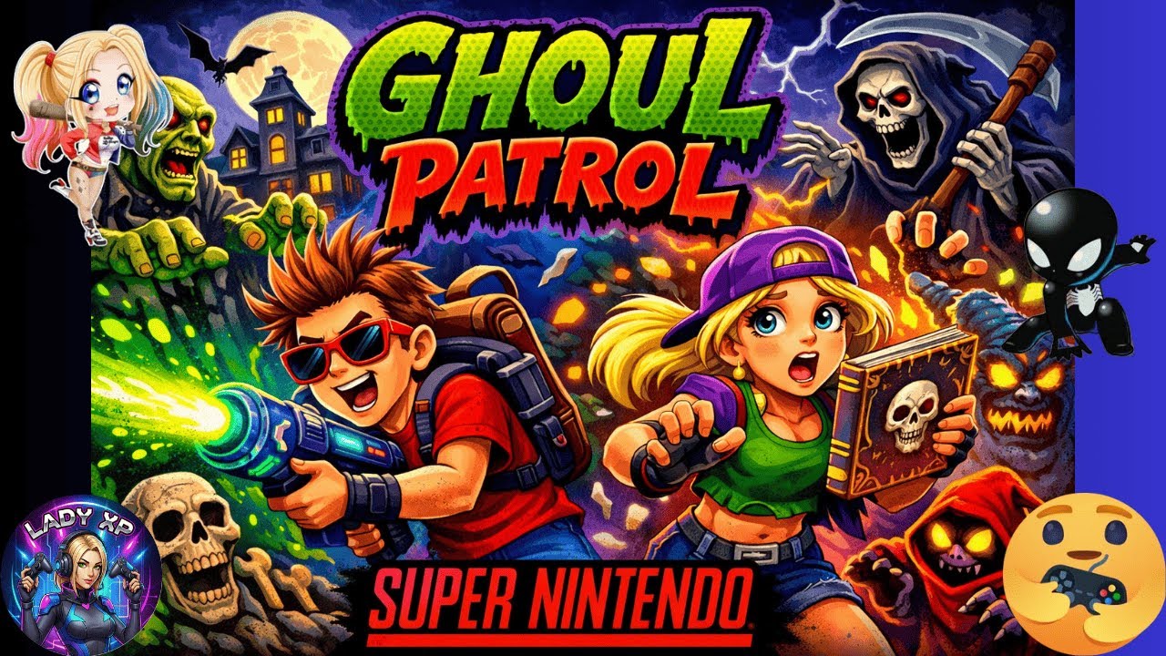 LADYXP JOGA - GHOUL PATROL - SNES