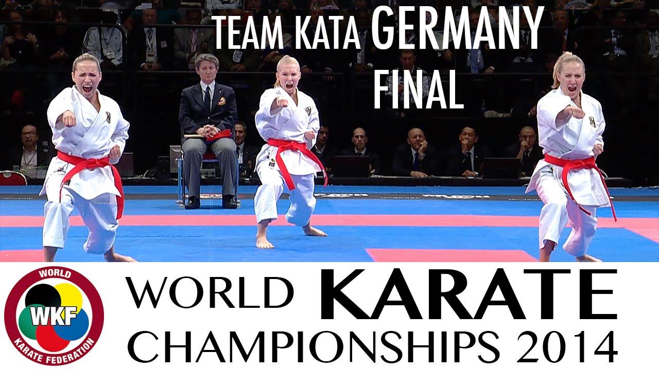 Final Female Team Kata GERMANY. 2014 World Karate Championships | WORLD KARATE FEDERATION