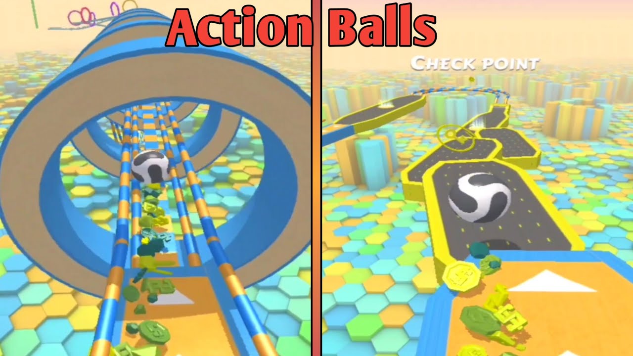 Action Balls Speedrun Gameplay New Update Level 35-38