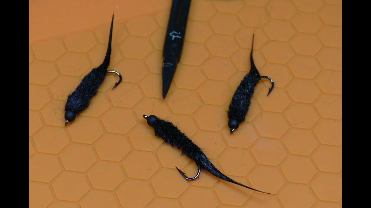 hughs fly tying and fishing , the dollar store leech!
