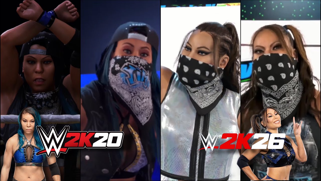 WWE 2k20-26 | Michin (Mia Yim) Evolution 